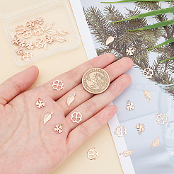 304 Stainless Steel Charms&nbsp;STAS-UN0019-40RG