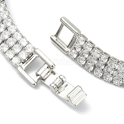 Cubic Zirconia Tennis Bracelets for Women Girl Gift&nbsp;BJEW-F450-01P