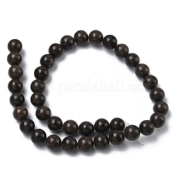 Natural Wood Lace Stone Wooden Jasper Beads Strands&nbsp;G-K365-F03-10mm