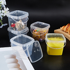 60Pcs PP Gift Boxes Packing Buckets with Lid and Handles&nbsp;AJEW-FH0008-96