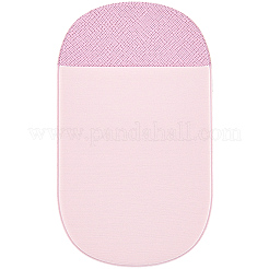 粘着布製マウススリーブ  コンピュータマウス保護カバー  ピンク  131x75x2mm&nbsp;AJEW-WH20096-65B-03