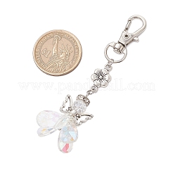 Angel Glass Pendant Decorations&nbsp;HJEW-MZ00261-03