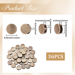 合金スライドチャーム36個  フラットラウンド  アンティークブロンズ  11.5x5mm  穴：8.5x3.5mm＆3.5x3.5mm&nbsp;FIND-CP0003-95