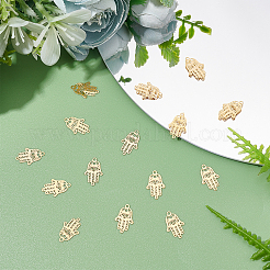 Rack Plating 201 Stainless Steel Filigree Connector Charms&nbsp;STAS-DC0007-48