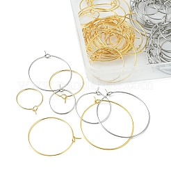 64Pcs 8 Style 316 Surgical Stainless Steel Wine Glass Charms Rings&nbsp;STAS-FS0001-32