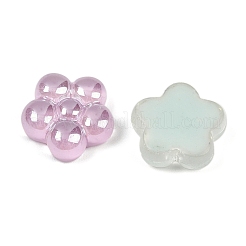 オペーク樹脂カボション  花  ミックスカラー  15.5x16x6mm&nbsp;CRES-A060-05