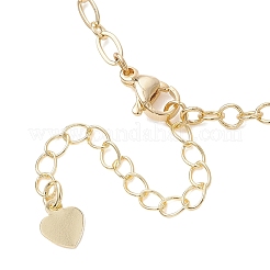 Brass Cable Chain Oval Link Chain Bracelet Making&nbsp;AJEW-JB01507