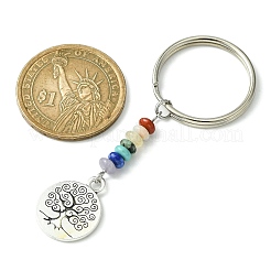 Alloy Tree of Life Pendant Keychain&nbsp;KEYC-JKC00591-02