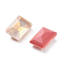 Electroplate K9 Glass Rhinestone Cabochons&nbsp;RGLA-M016-G03-AM