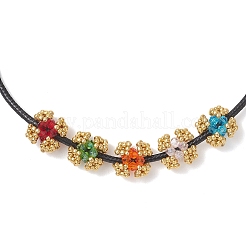 Transparent Glass Seed Beaded Beads&nbsp;PALLOY-MZ01244