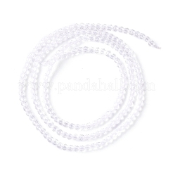Transparent Glass Beads Strands&nbsp;GLAA-C019-01A-11