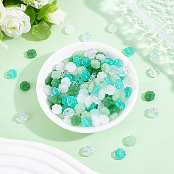150Pcs 5 Colors Spray Painted Glass Beads&nbsp;GLAA-PA0001-53