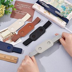 10Pcs 5 Colors Elastic Band Pen Holders&nbsp;AJEW-FG0002-17