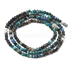 Natural Chrysocolla and Lapis Lazuli Beads Strands&nbsp;GG-CBA9631-C03-03B