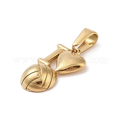PVD Vacuum Plating 304 Stainless Steel Pendants&nbsp;STAS-R232-04G