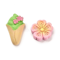 Opaque Resin Imitation Food Cabochons&nbsp;X1-RESI-F045-03M