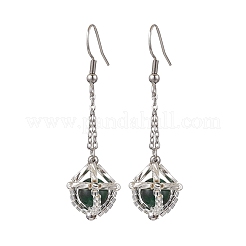 Glass Seed Beads Dangle Earrings&nbsp;EJEW-MZ00350-02