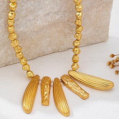Alloy Stick Pendant Bib Necklaces&nbsp;WG94ED8-01