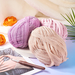 3 Skeins 3 Colors Polyester Yarn&nbsp;DIY-MB0002-06C