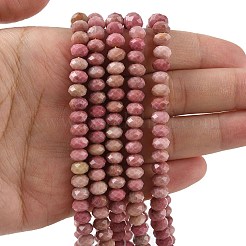 Natural Rhodonite Bead Strands&nbsp;G-D344-A05