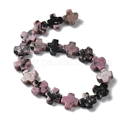 Natural Rhodonite Beads Strands&nbsp;G-M418-B01-01