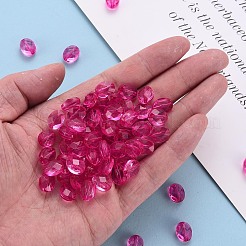 Transparent Acrylic Beads&nbsp;TACR-S154-18A-82