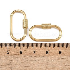 304ステンレススチール製ネジ留め  イオンプレーティング（ip）  オーバル  18KGP本金メッキ  26x13.5mm&nbsp;STAS-Z152-17G