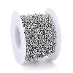 Tarnish Resistant 304 Stainless Steel Rolo Chains&nbsp;CHS-F011-08A-P