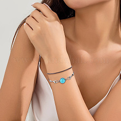 30Pcs Korean Waxed Polyester Cord Bracelet Making&nbsp;YC-TADJ0001-02C