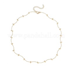 Brass Twist Bar Link Chain Necklaces&nbsp;NJEW-JN05387