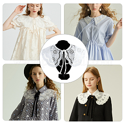 Detachable Cotton Lady's Collars&nbsp;AJEW-WH0285-12