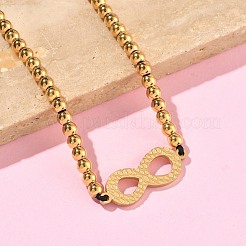 304 Stainless Steel Infinity Link Bracelets&nbsp;BJEW-F534-01G