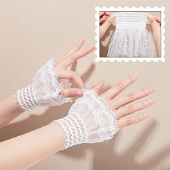 2 Pairs 2 Style Polyester Oversleeves&nbsp;AJEW-NB0004-03A