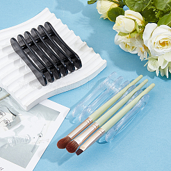 2Pcs 2 Colors Plastic Nail Art Pen Storage Rack&nbsp;AJEW-GF0012-98