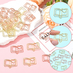 40Pcs 2 Colors Iron Paper Clips&nbsp;AJEW-SP0002-99B