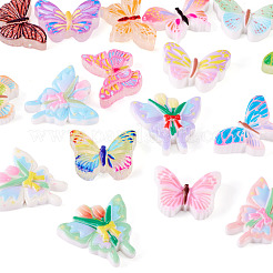 75Pcs 3 Styles Opaque Resin Enamel Cabochons&nbsp;CRES-TA0001-52