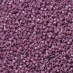 MIYUKIデリカビーズ小  シリンダー  日本製シードビーズ  15/0  （dbs0265)不透明な藤色の光沢  1.1x1.3mm  穴：0.7mm  約175000個/袋  50 G /袋&nbsp;SEED-X0054-DBS0265