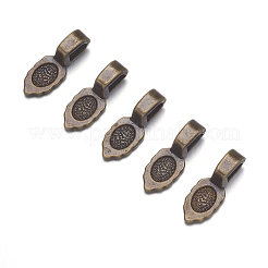 Tibetan Style Pendant Bails&nbsp;MAB3357Y