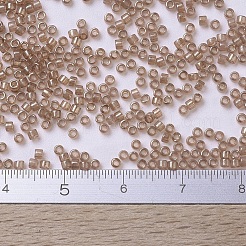 MIYUKIデリカビーズ  シリンダー  日本製シードビーズ  11/0  （db0102)ピーチトパーズゴールド光沢  1.3x1.6mm  穴：0.8mm  約2000個/10g&nbsp;X-SEED-J020-DB0102
