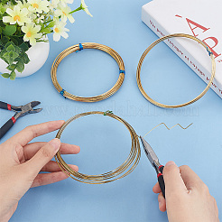 3 Bundles 3 Size Brass Craft Wire Sets&nbsp;CWIR-BC0001-41