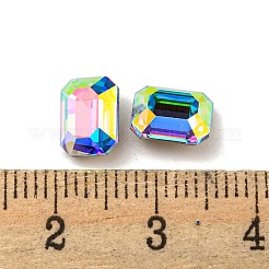 Glass Rhinestone Cabochons&nbsp;RGLA-M017-I01-202ST