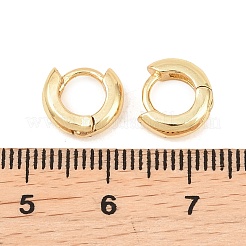 Brass Hoop Earrings&nbsp;EJEW-A156-14A-G