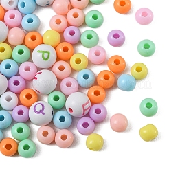 DIY Round Letter Beads Bracelet Making Kit&nbsp;DIY-YW0004-96