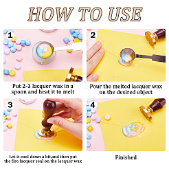 400Pcs Octagon Sealing Wax Particles&nbsp;DIY-CP0009-23