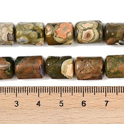 Natural Rhyolite Jasper Beads Strands&nbsp;G-S396-03B