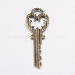 Alloy Key Pendants&nbsp;EA10901Y-AB