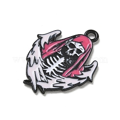 Halloween Alloy Enamel Pendants&nbsp;AL-CBA492B-02B-EB