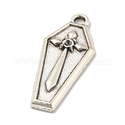 Tibetan Style Alloy Pendants Rhinestone Settings&nbsp;TIBE-L013-05AS-02