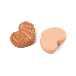 オペーク樹脂カボション  模造食品  ミックスカラー  チョコレート  11x14x5mm&nbsp;CRES-M037-04C