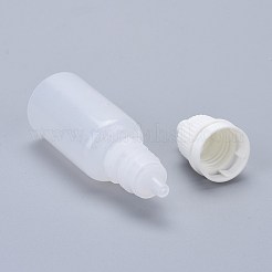 プラスチックスポイトボトル  キャップ付き詰め替えボトル  点耳薬用  エッセンシャルオイルとさまざまな液体  透明  6.1cm  容量：10ml（0.34液量オンス）&nbsp;MRMJ-L016-002B